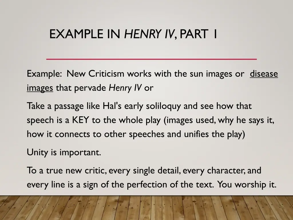 example in henry iv part 1