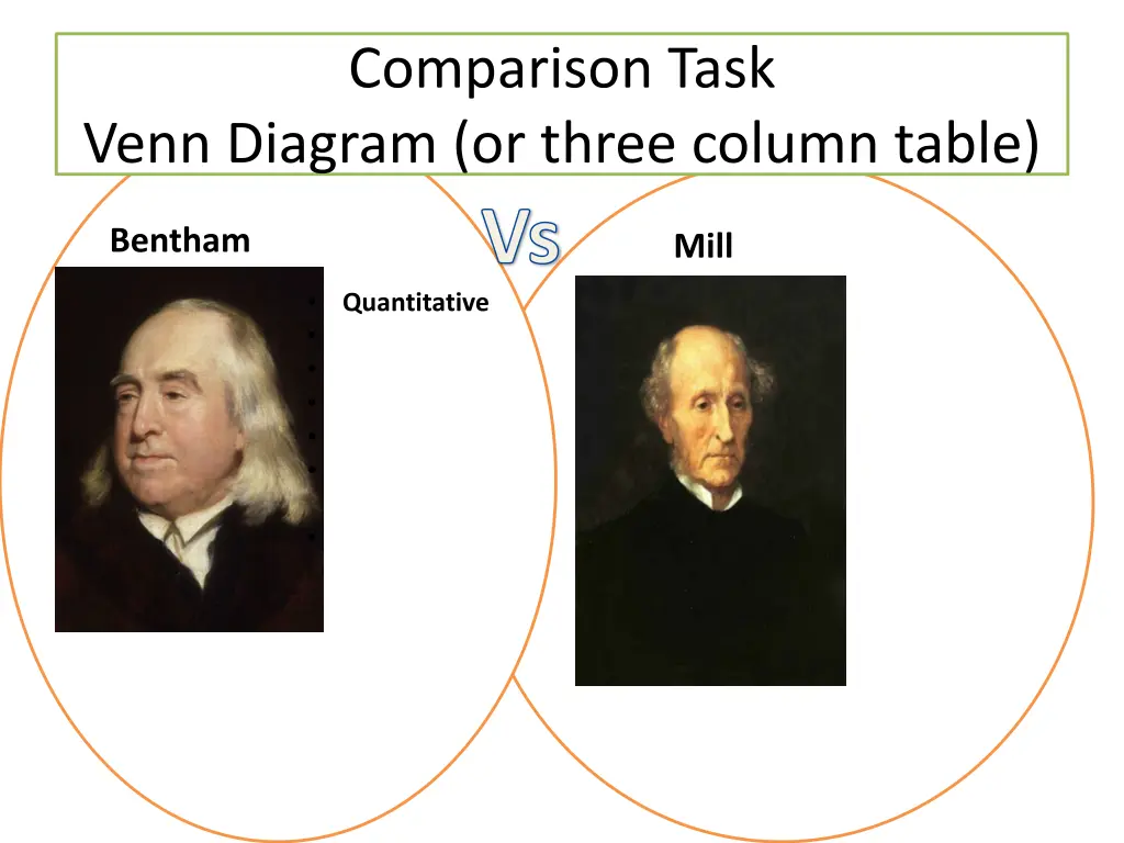 comparison task