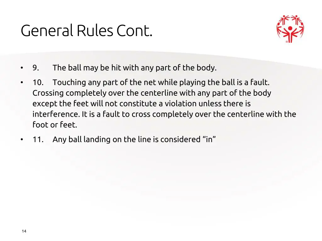 general rules cont 1