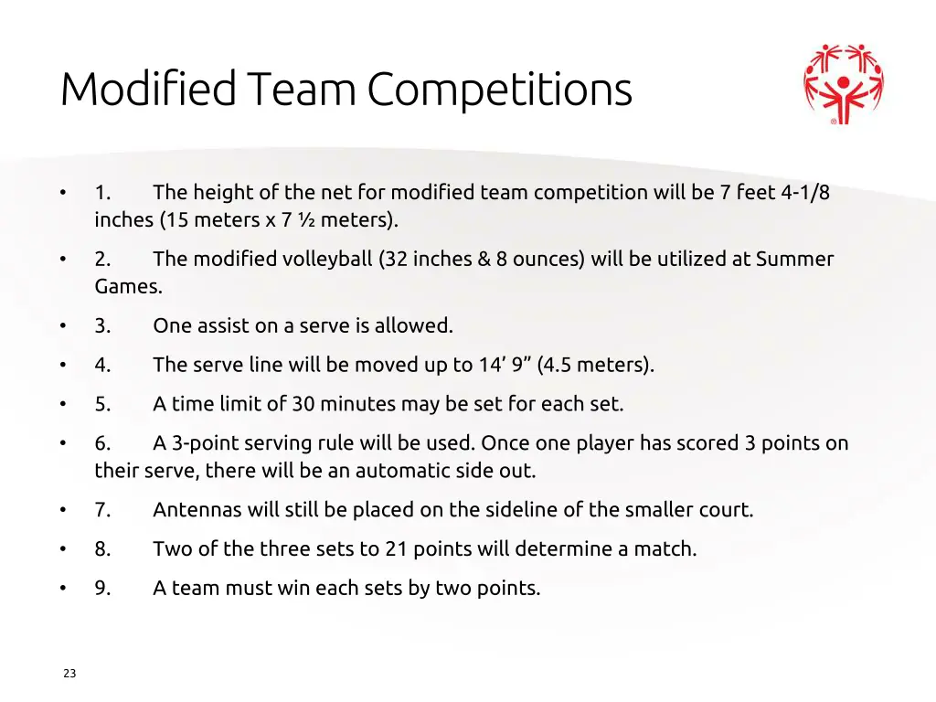 modified team competitions 1