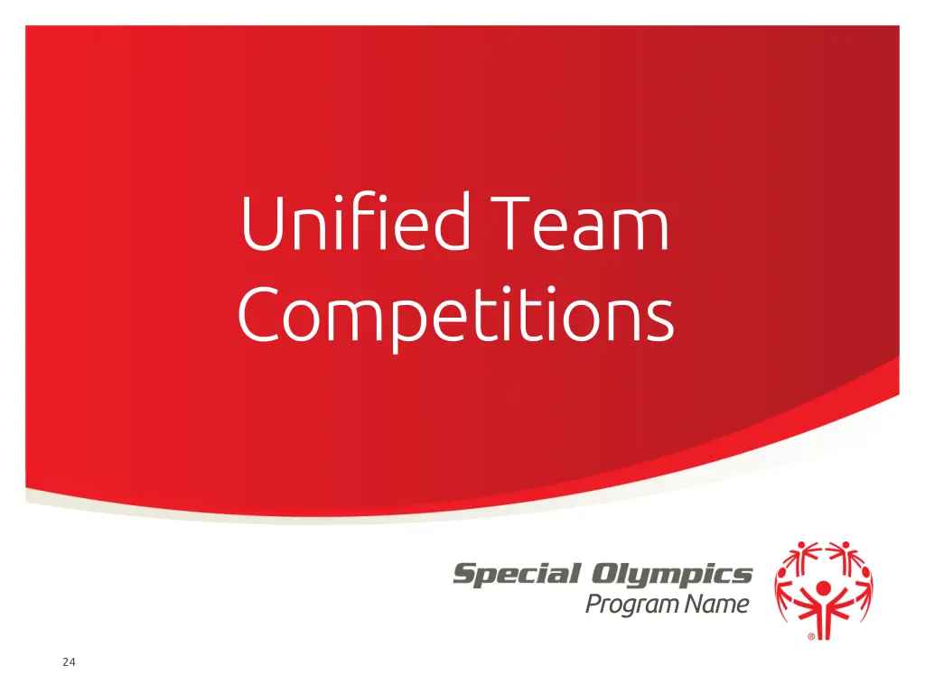 unified team competitions