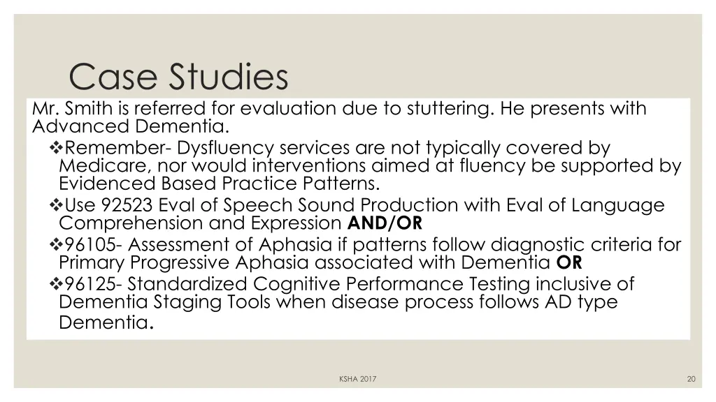 case studies mr smith is referred for evaluation