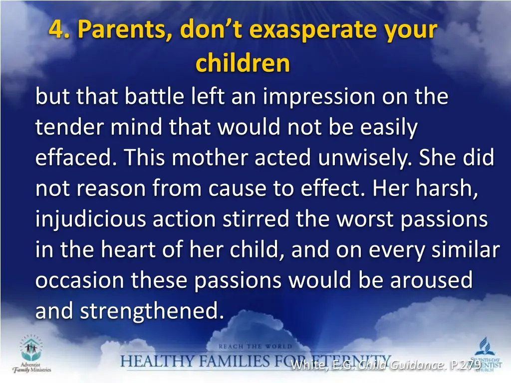 4 parents don t exasperate your children but that