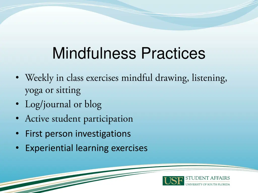 mindfulness practices