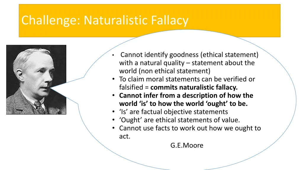 challenge naturalistic fallacy