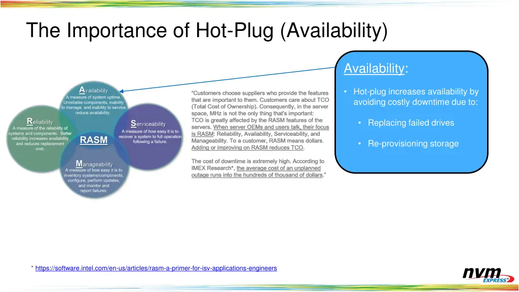 the importance of hot plug availability