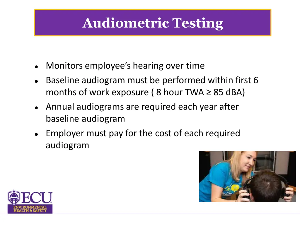 audiometric testing