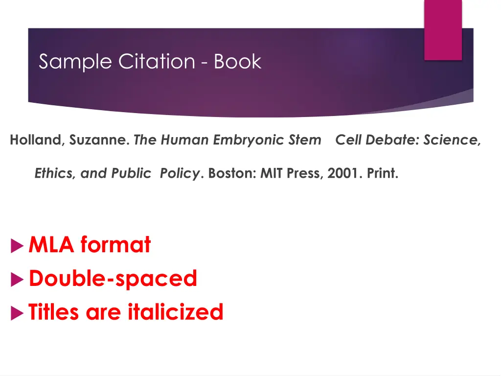 sample citation book