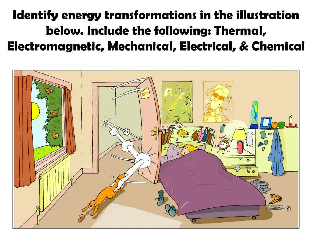 identify energy transformations