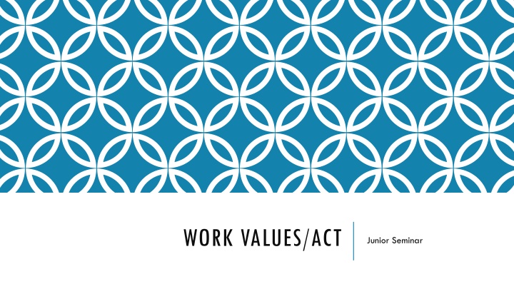 work values act