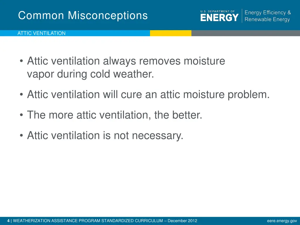 common misconceptions