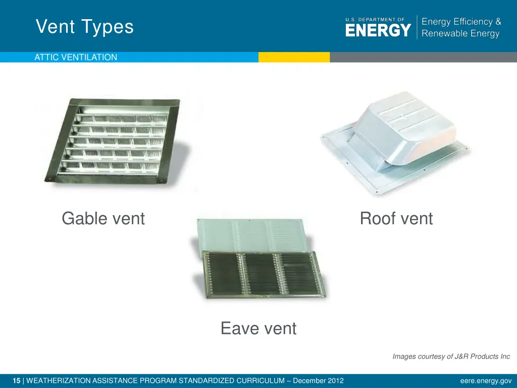 vent types