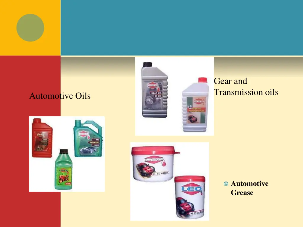 gear and transmission oils