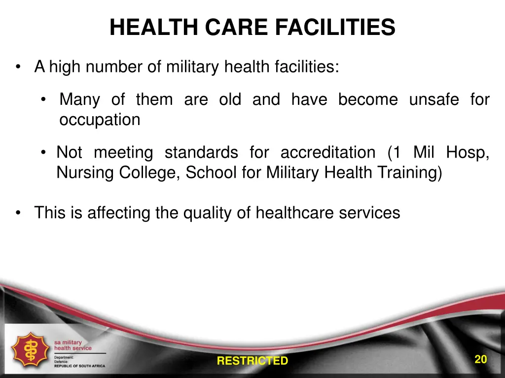 health care facilities