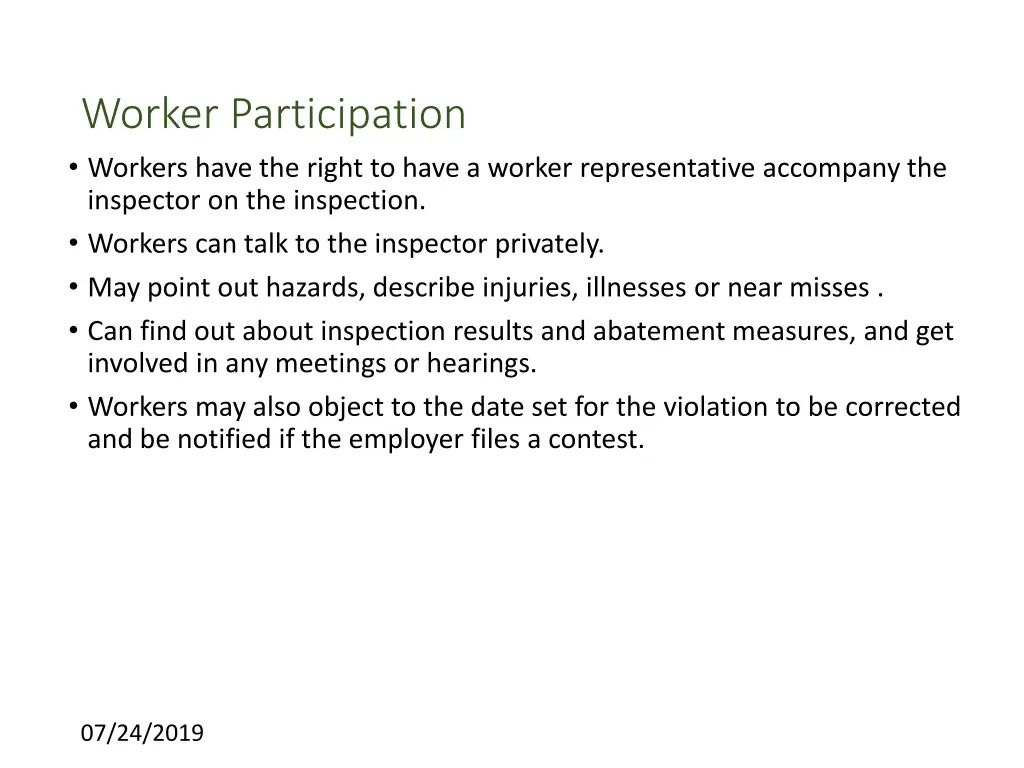 worker participation workers have the right