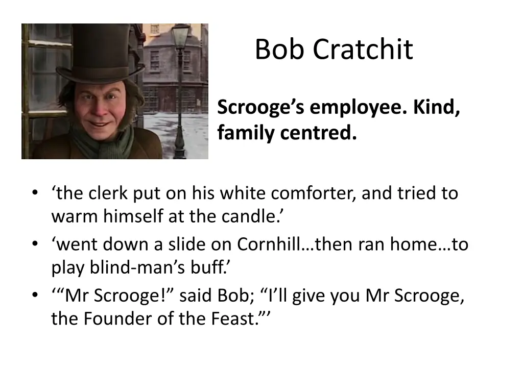 bob cratchit