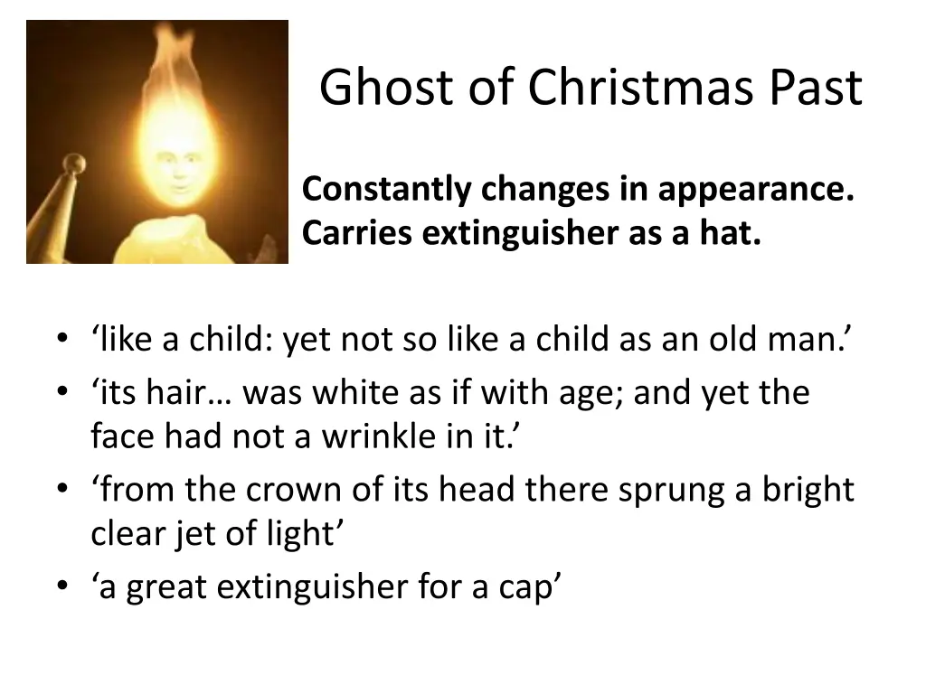 ghost of christmas past