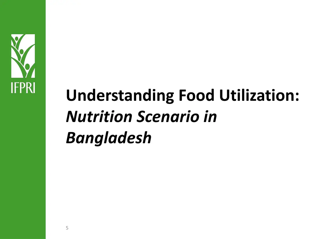 understanding food utilization nutrition scenario