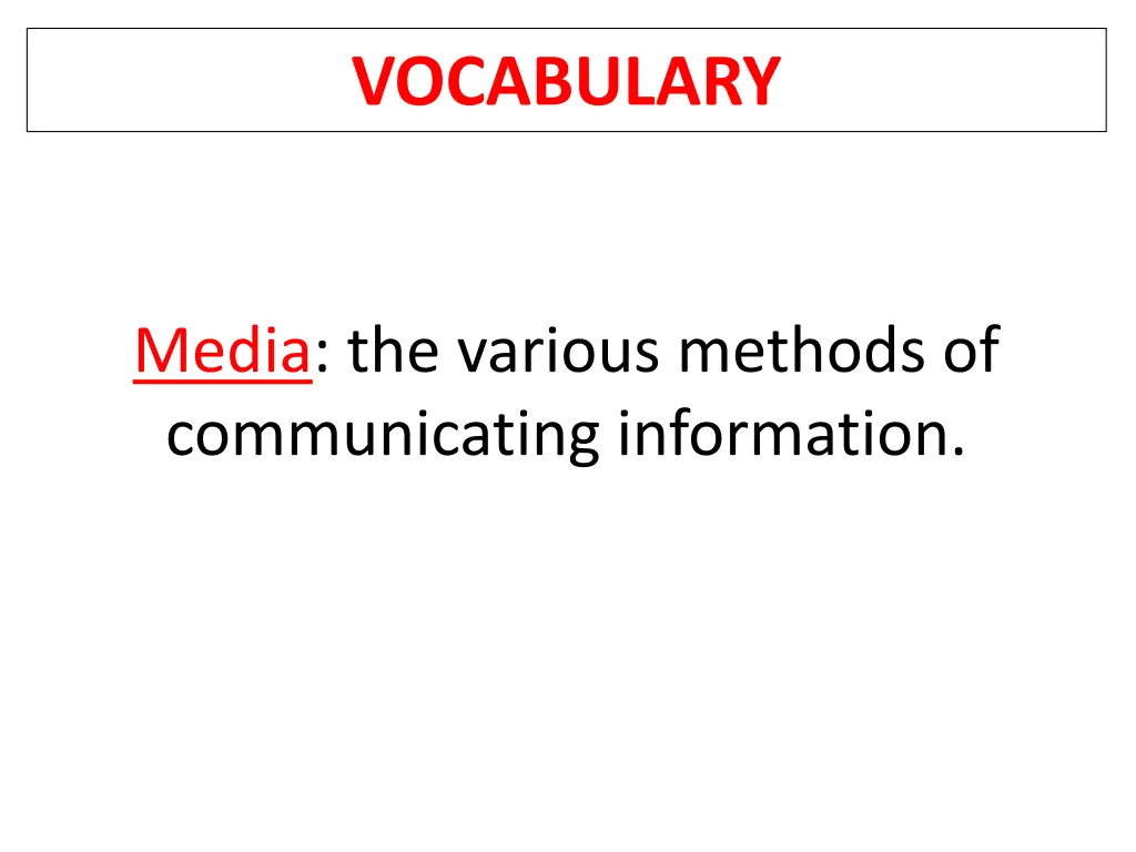 vocabulary 5