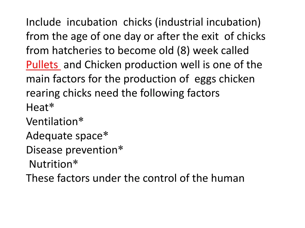 include incubation chicks industrial incubation