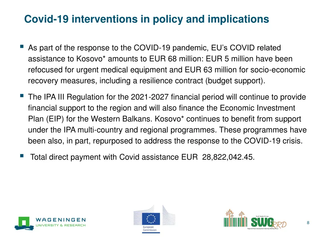 covid 19 interventions in policy and implications