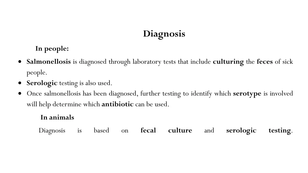 diagnosis