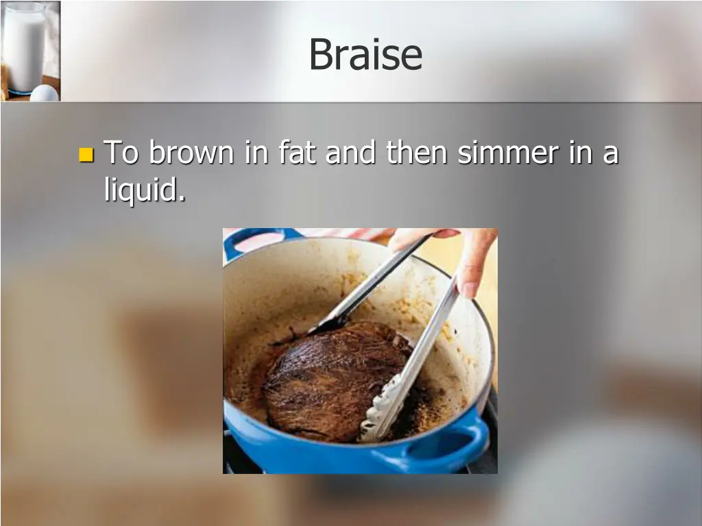 braise