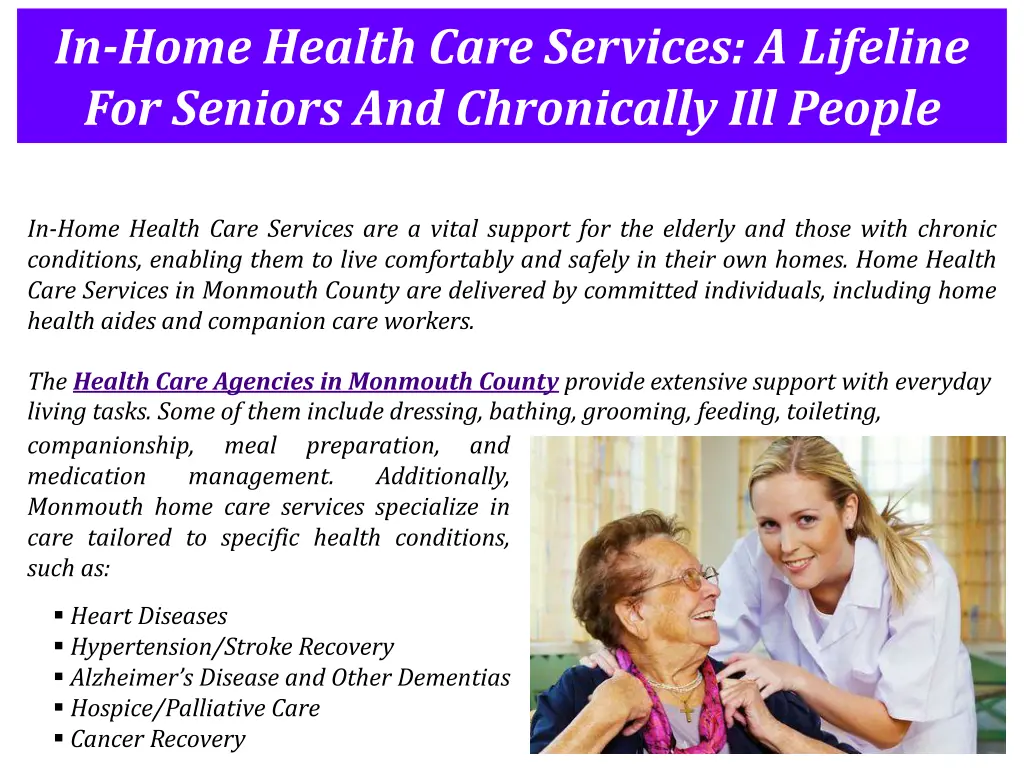 in home health care services a lifeline