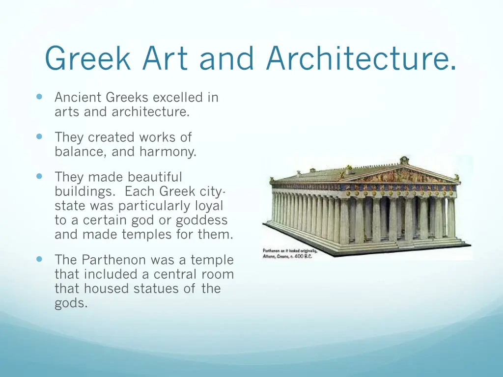 greek art and architecture