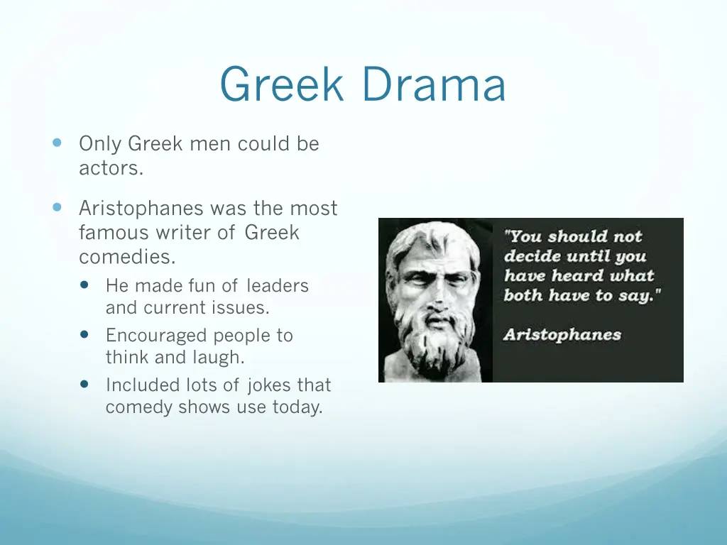 greek drama 1