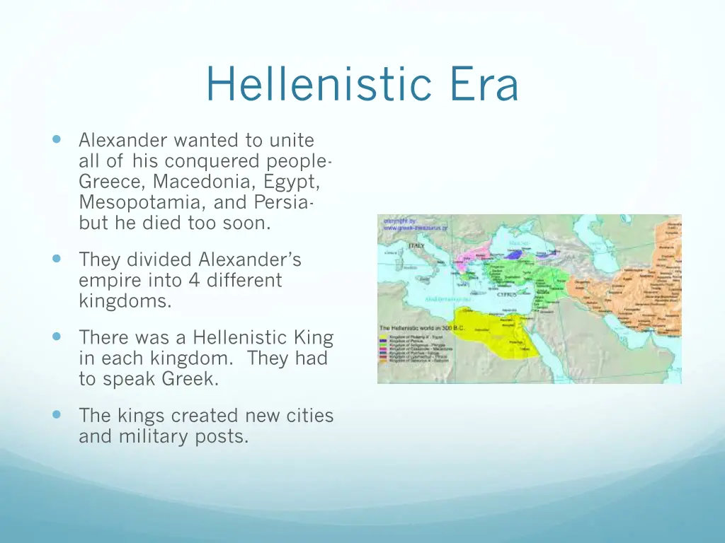 hellenistic era