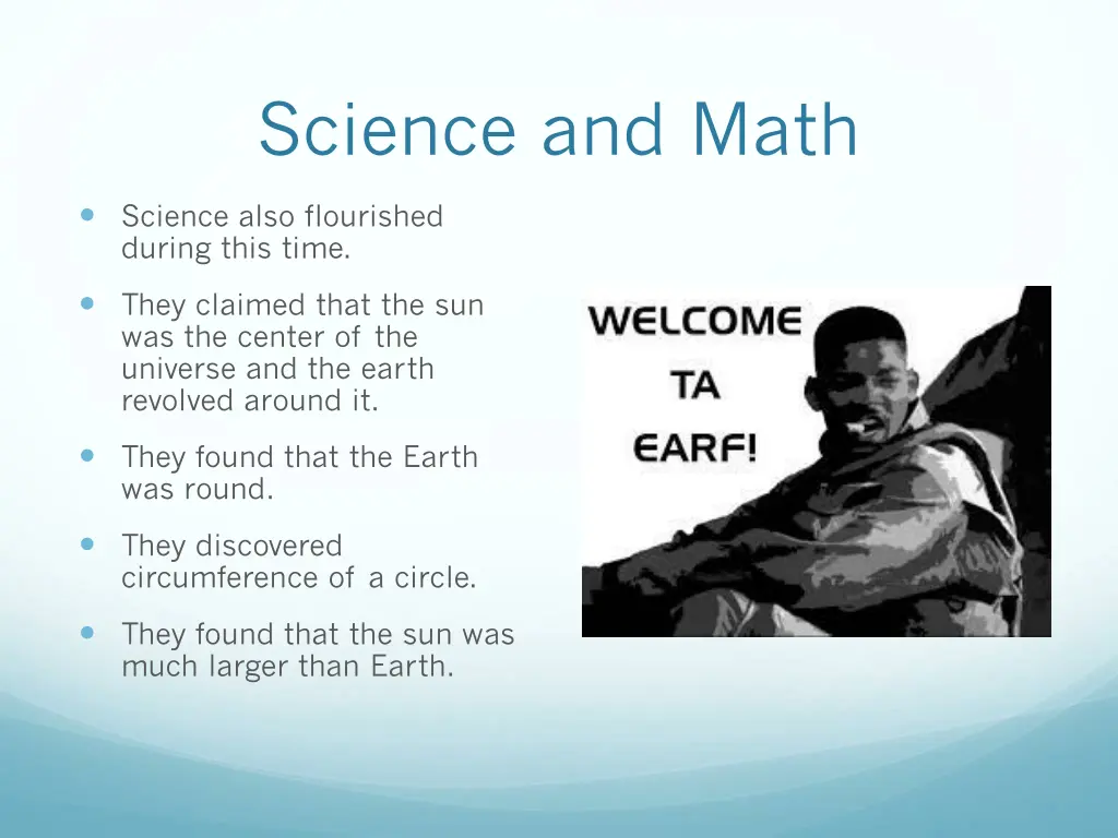 science and math