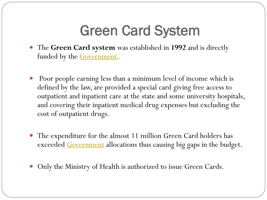 green green card