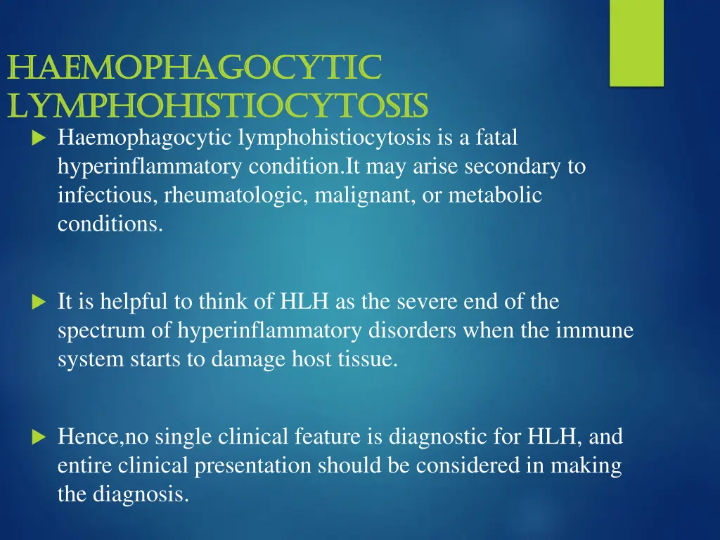 haemophagocytic haemophagocytic