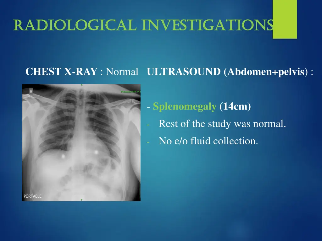 radiological investigations radiological