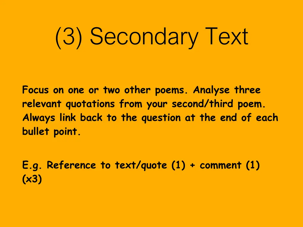 3 secondary text