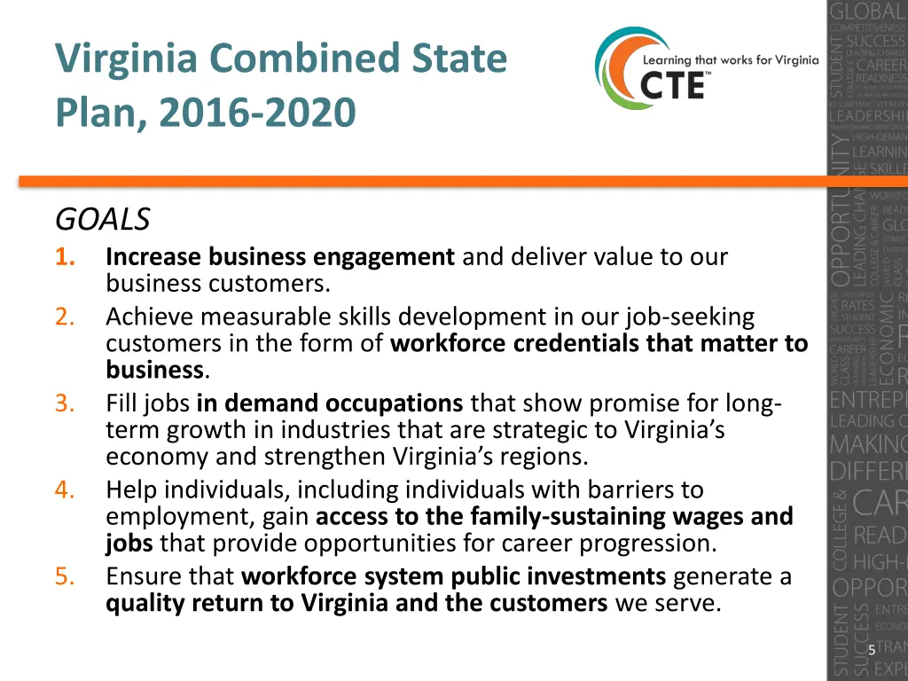 virginia combined state plan 2016 2020 2