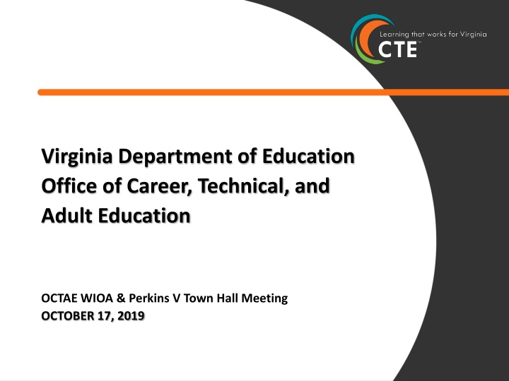 virginia department of education office of career