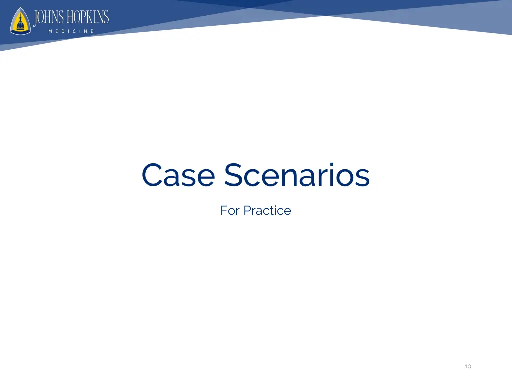 case scenarios 1