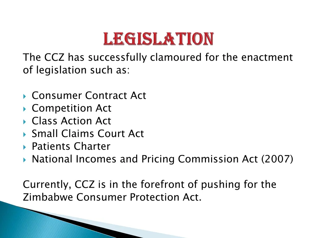 the ccz has successfully clamoured