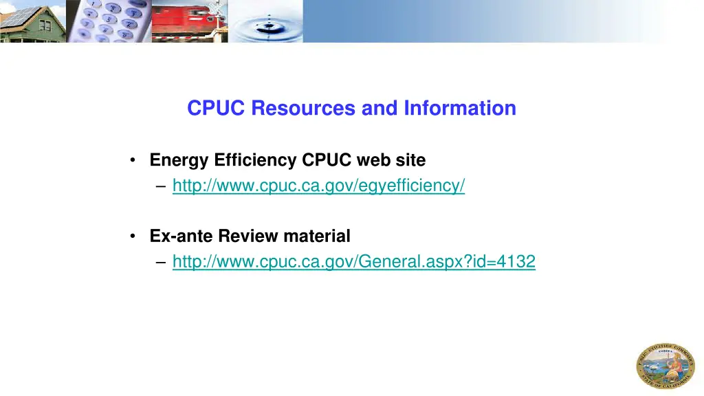 cpuc resources and information