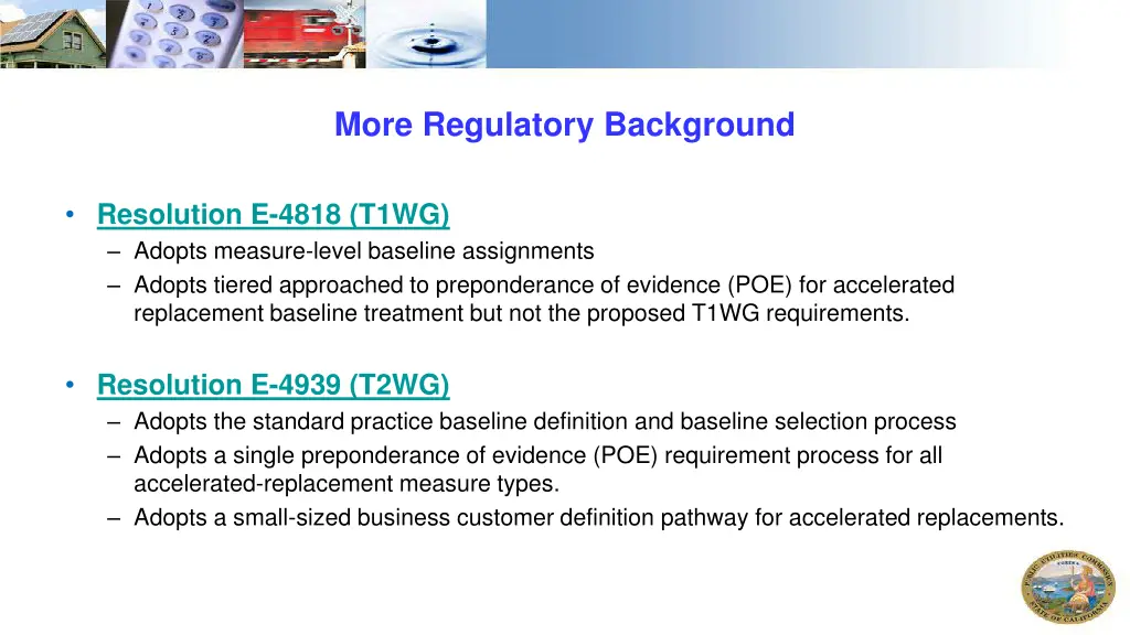 more regulatory background 1