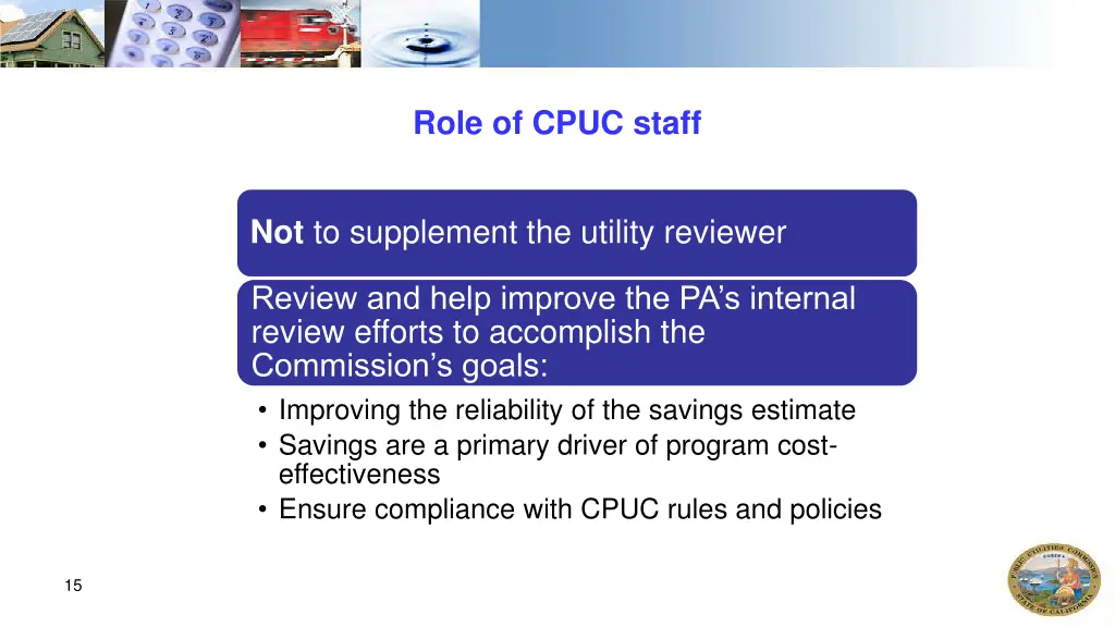 role of cpuc staff