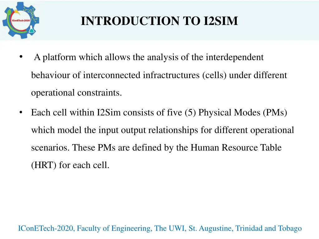 introduction to i2sim