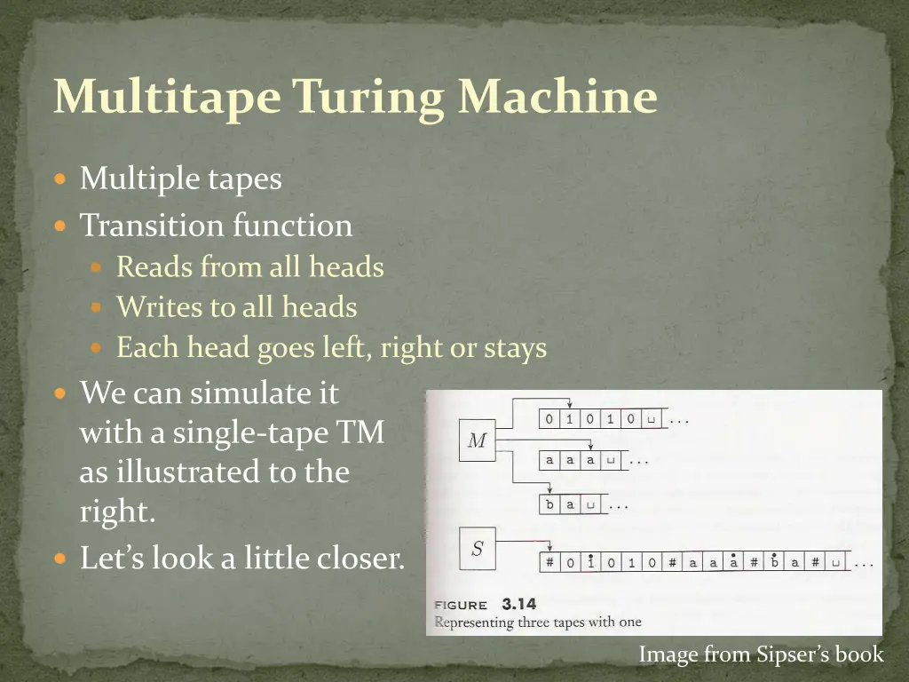 multitape turing machine