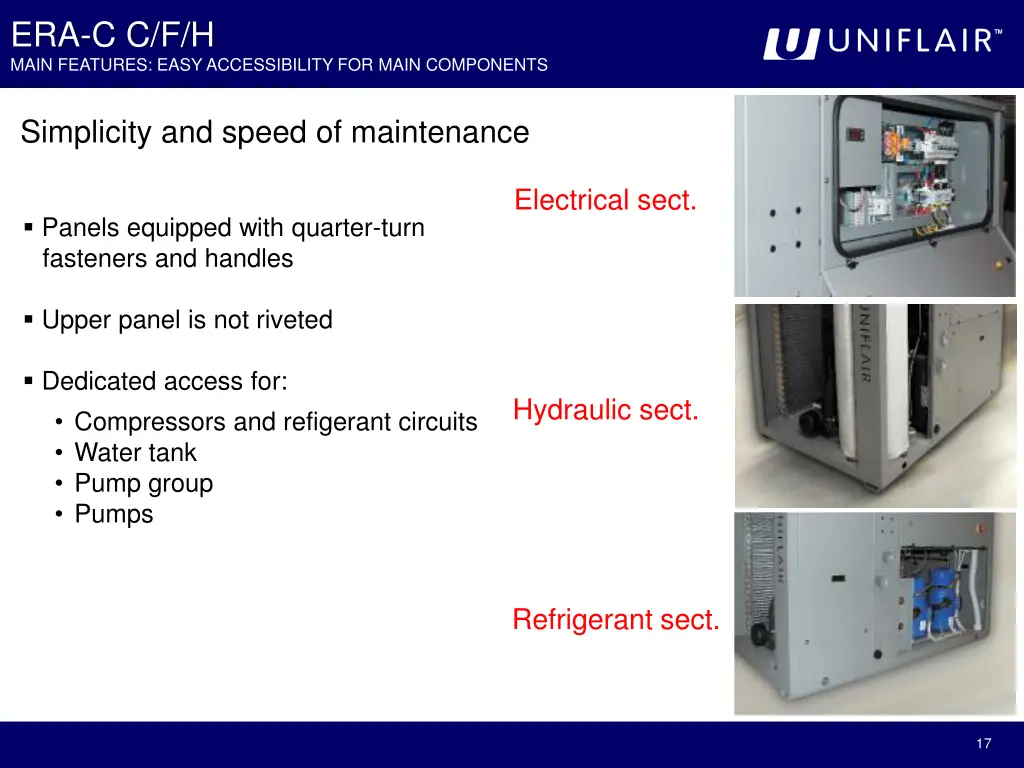 era c c f h main features easy accessibility 1