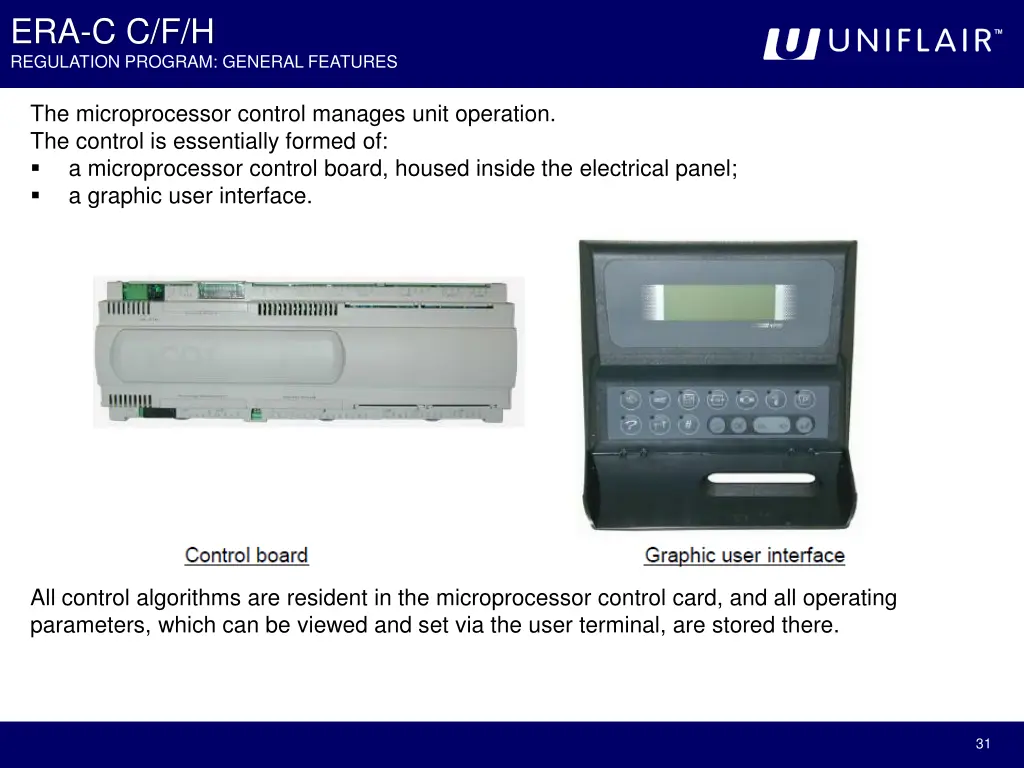 era c c f h regulation program general features