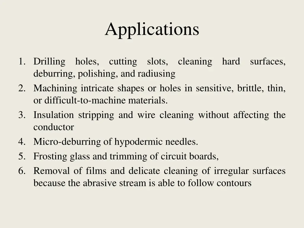 applications 1