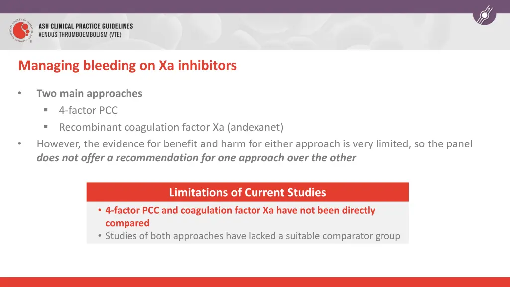 managing bleeding on xa inhibitors