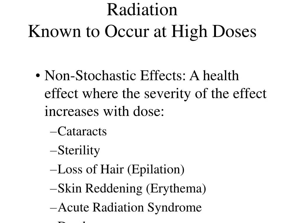 radiation